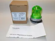 New Edwards Signaling AdaptaBeacon 104FLEDG-N5 Flashing LED Light, Green, 120VAC