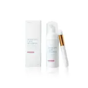 LIRALIRA Eyelash Shampoo 50ml Brush Set Sensitive Lash Foam Cleanser Extensions