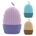 Silicone Ice Roller Shells Shape Ice Facial Cube De-Puff Eye Bags Ice Cube Rolle