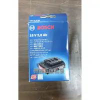 在飛比找蝦皮購物優惠-*機械五金批發*全新 博世 BOSCH 18V 2.0A 1