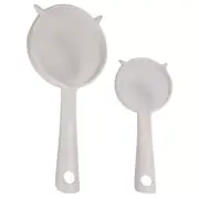 2Pcs Food Strainer Soy Milk Filter Mesh Soybean Sieve Kitchen Juice Strainer