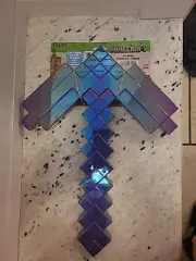 Minecraft Pickaxe NWT PLASTIC