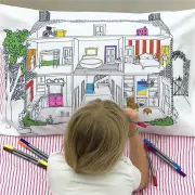 Colour and Learn Home Decorator Pillowcase