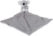Stuffed Animals Security Blanket Gray Koala Infant Nursery Character Blanket Lux