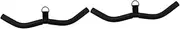 2 Pcs Strong Pull Down Bar Fitness Equipment Accessories for Biceps Triceps Back Shoulder Exercises