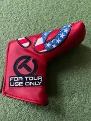 New Scotty Cameron Circle T Red Industrial USA Blade Putter Headcover