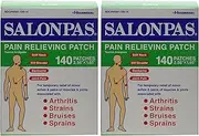 [Salonpas] Pain Relieving Patch 140 Count Two Packages Each Of 140 Patches