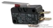 Omron Electronic Components D3V-16G2-1C25-K Microswitch, Pack Of 4