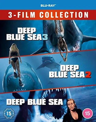 Deep Blue Sea 1 to 3 Collection Blu-Ray Region Free