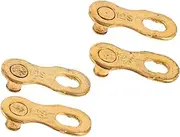 Mobestech 2pairs Chain Connector for Mountain Speed Quick Release Bike Chain Link Buckles Joint for Easy Installation and Versatile Compatibility