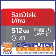512GB SanDisk Ultra Micro SDXC Memory Card SDSQUAC-512G-GN6MN
