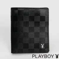 在飛比找momo購物網優惠-【PLAYBOY】短夾 Force系列(黑色)