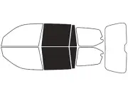 Avery Dennison NR Nano Ceramic IR Window Tint Kit Compatible with Lexus Gx 2003