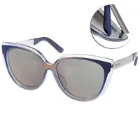在飛比找Yahoo奇摩購物中心優惠-Jimmy Choo太陽眼鏡 廣告貓眼款/漸層透藍-水銀#C