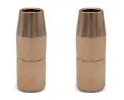 2-PK N-A5800C Nozzle For Miller AccuLock S Large 5/8" Flush Fit D-MA250 Diffuser