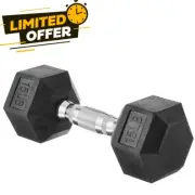 High-Quality Rubber Hex Dumbbells for Home Gym – Durable Hand Weights