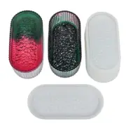 Flexible Silicone Mould for Oval Shaped Storage Box Jewelry Organiser Case Mold