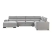 DARIO FABRIC Corner Lounge with LHF Chaise