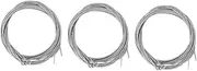 SUPVOX 3sets Bright Bass Strings Round Wound Steel Guitar Strings 3mm 2.5mm 2mm 1.4mm 1mm 5pcs*3