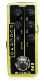 MOOER Micro PreAMP 6 (Guitar Preamps)