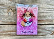 Pride Eevee Lesbian LGBT+ - 2 Inch Acrylic Keychain Charm