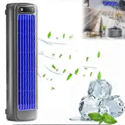 Portable Air Conditioner Fan with 3.0 Cooling Technology, Compact Personal Air Cooler for Home Office Use gray plug-in money
