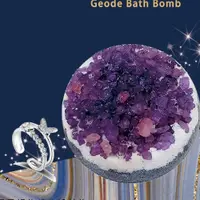 在飛比找蝦皮購物優惠-EVA｜Geode Bath Bomb｜晶鹽珠寶汽泡浴球