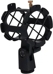 SUPVOX Microphone Mount with Vibration Clip Holder Angle for Musicians Vloggers Podcasters Durable Construction Reduces Noise and Enhances Sound