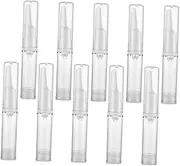 CTIRCHIU 10Pcs Airless Pump Bottles for Eye Serum Leak Cosmetic Container Refillable Storage for Lotions Creams and DIY Skincare Products