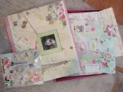 Scrap Kit by Enogreeting 8" x 8" Floral Sealed New