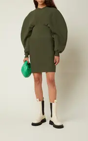 [Bottega Veneta] Wool Knit Mini Dress