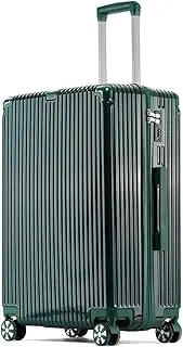 [LHDDAGQAX] Carry Case 60L Large Capacity Suitcase Shockproof Square Lockable Anti-Theft Zippered Multi-Stage Carry Bar Double Casters 360 Degree Rotation Carry Bag Convenient Storage Overseas Travel Business Tr
