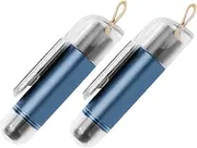 2-in-1 Car Window Breaker & Seat Belt Cutter with Keychain Strap | Emergency Escape Car Safety Kit, Essential Auto Rescue Tool for Land, Underwater & Fire Accident (2, Blue)