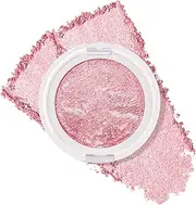 DAGEDA Baked Blush, Matte & Smooth Brighten Marbleized Blush Palette, Highlighter Powder palette, Lightweight, Shimmery and Highly Pigmented Powder Flush for Natural Glow Finish (Mermaid Pink)