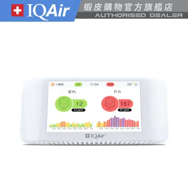 IQAir空氣智能偵測器(AirVisual Pro)