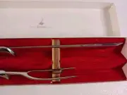 2-pc Gerber Legendary Blades Carving Set of 1 Siegfried Fork & 1 Balmung Knife