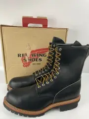 RED WING 2218 Steel Toe Black Logger Boots / Work Boots Men’s 15 D USA