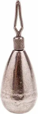 Strike King TGTWDS38-U Tungsten Weight Drop Shot 3/8 oz UnPainted 3CT