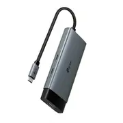 TP-Link UH5020C USB Type-C 5 in 1 Hub, 4K@60Hz HDMI, 100W Power Delivery, 1× USB-C Data Port, 2× USB-A Data Ports.