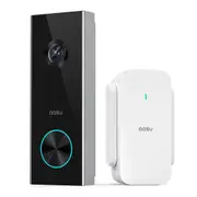 AOSU 2K QHD Video Doorbell Pro Smart Camera with Wi-Fi HomeBase