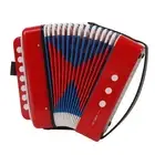 Kids Accordion 7 Key 2 Bass Button Accordion Music Education Instrument With SPG