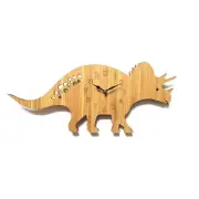 Cartoon wall clock | Triceratops wall clock | Kids Room Wall clock | Wall clock