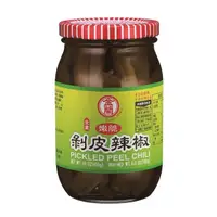 在飛比找momo購物網優惠-【金蘭食品】剝皮辣椒450g