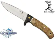 ELK RIDGE HUNTER KNIFE FULL TANG FIXED BLADE HUNTING DEER SKINNING KNIFE ER065
