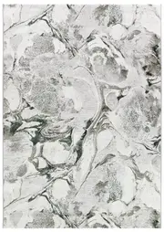 Prisma Emerald Green Abstract Rug