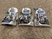 3 Star Wars toys Legacy Collection Clone Trooper Officer, Trooper, Trooper NEW