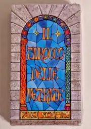 Tarocco Della Vetrate - Scapini. OOP 78-Card Deck, Italy. New & Sealed. RARE!