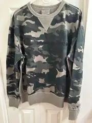 Champion Reverse Weave Camo Sweatshirt Mens Size Large NWT