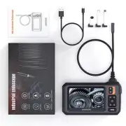 4.3'' Screen Industrial Endoscope Borescope 8mm Inspection Snake Camera 1080P HD