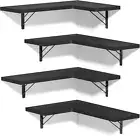 Corner Shelf Wall Mounted,Floating Wall Shelves for Storage,Rustic Wood Hanging